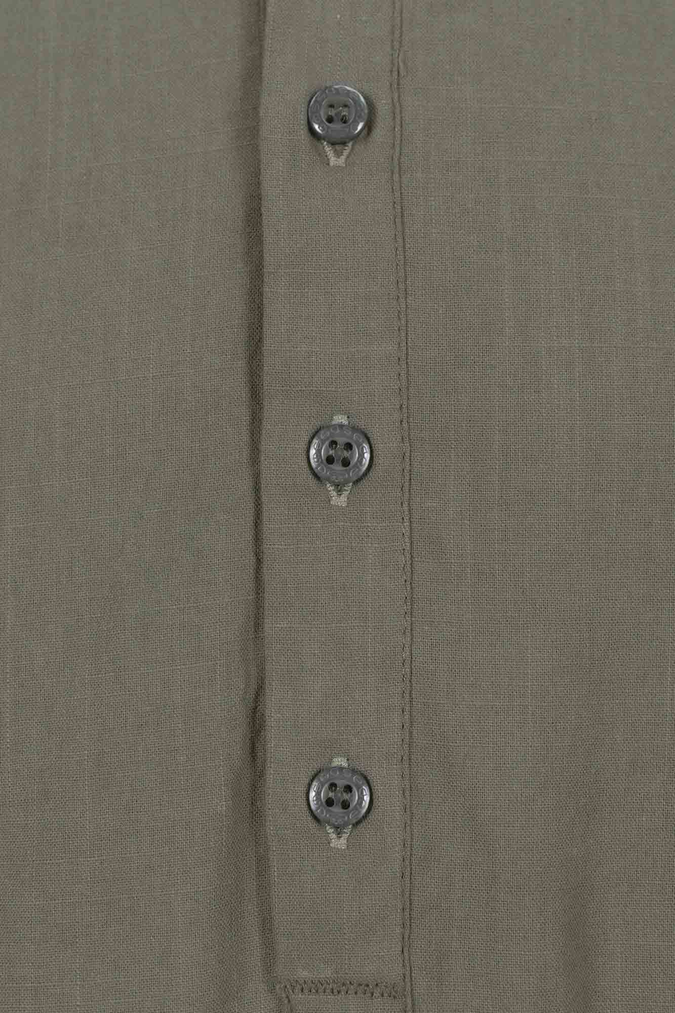 پیراهن یقه برگرد نیم قاپک Suave آستین بلند