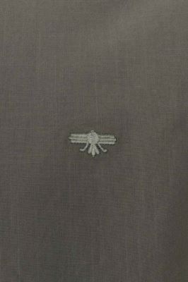 پیراهن یقه برگرد نیم قاپک Suave آستین بلند