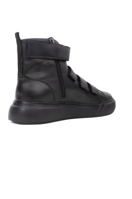 نیم بوت چرم چسبی Karen