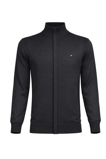 ژاکت بافت زیپی Shamasas