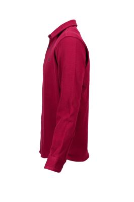 پیراهن یقه برگرد Damasp آستین بلند