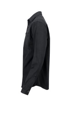 پیراهن یقه برگرد کتان دو جیب Vastra آستین بلند