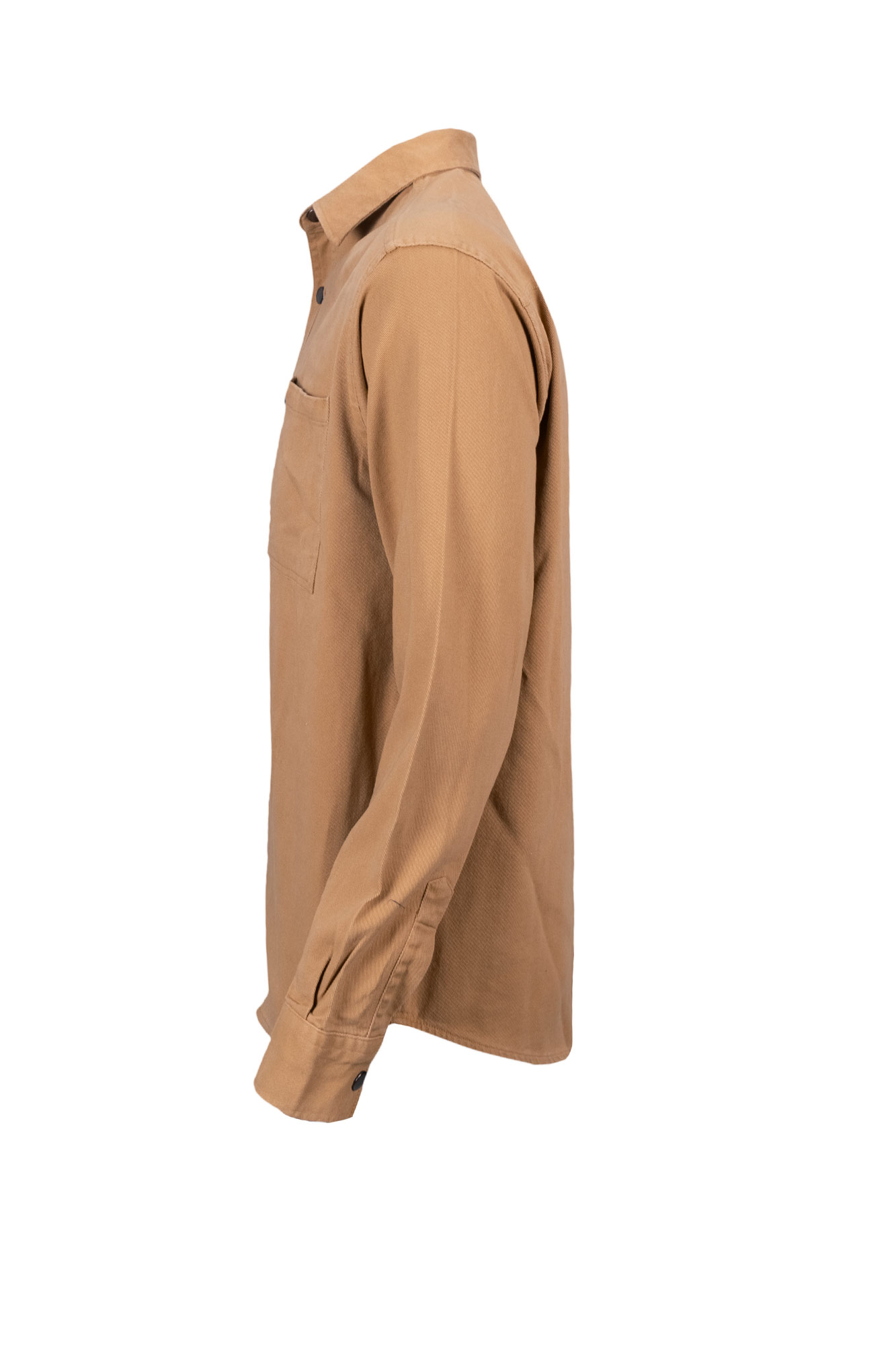 پیراهن یقه برگرد کتان دو جیب Vastra آستین بلند