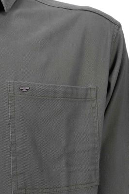 پیراهن یقه برگرد کتان دو جیب Vastra آستین بلند