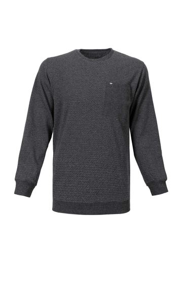 بلوز یقه گرد تک جیب Herbad