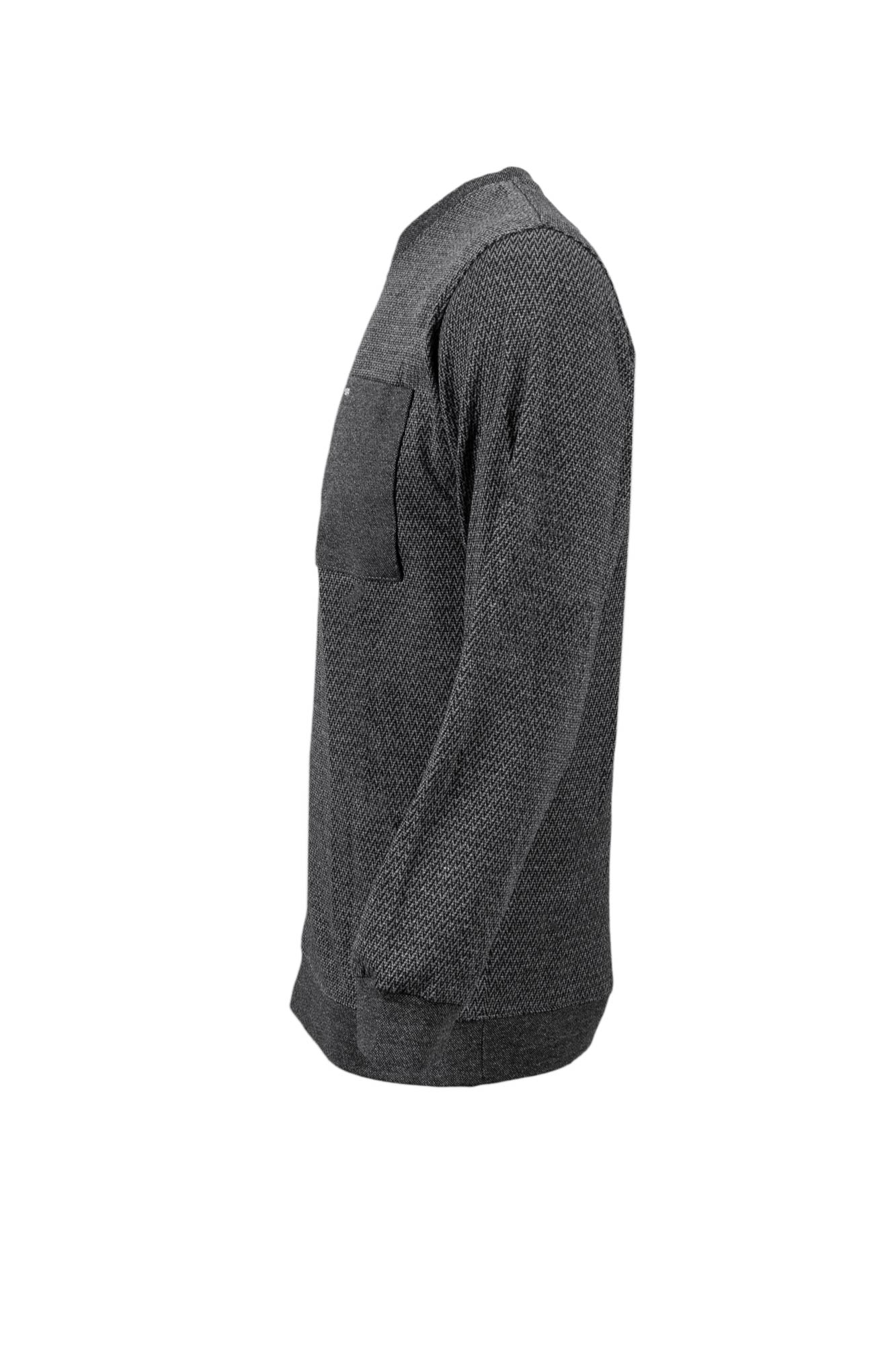 بلوز یقه گرد تک جیب Herbad