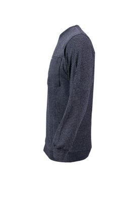 بلوز یقه گرد تک جیب Herbad