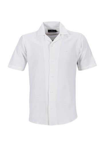 پیراهن یقه انگلیسی Hamin آستین کوتاه پیراهن یقه انگلیسی Hamin آستین کوتاه