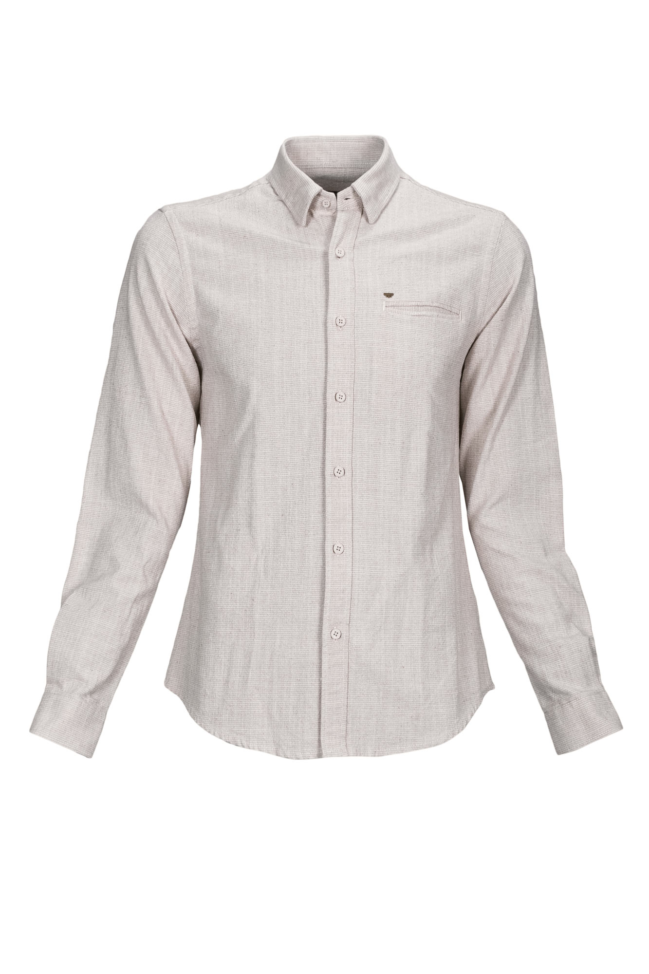 پیراهن یقه برگرد جیب فیلتو Safari آستین بلند