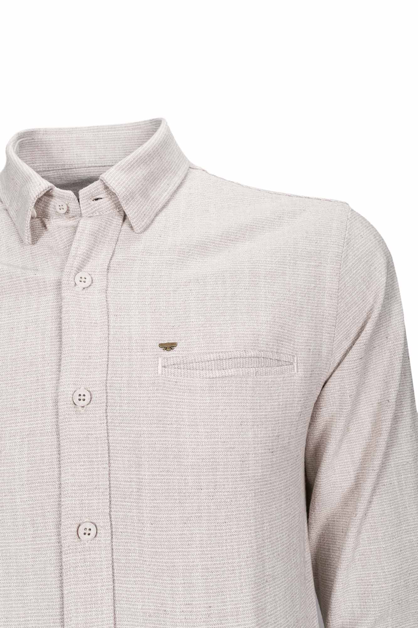 پیراهن یقه برگرد جیب فیلتو Safari آستین بلند