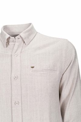 پیراهن یقه برگرد جیب فیلتو Safari آستین بلند