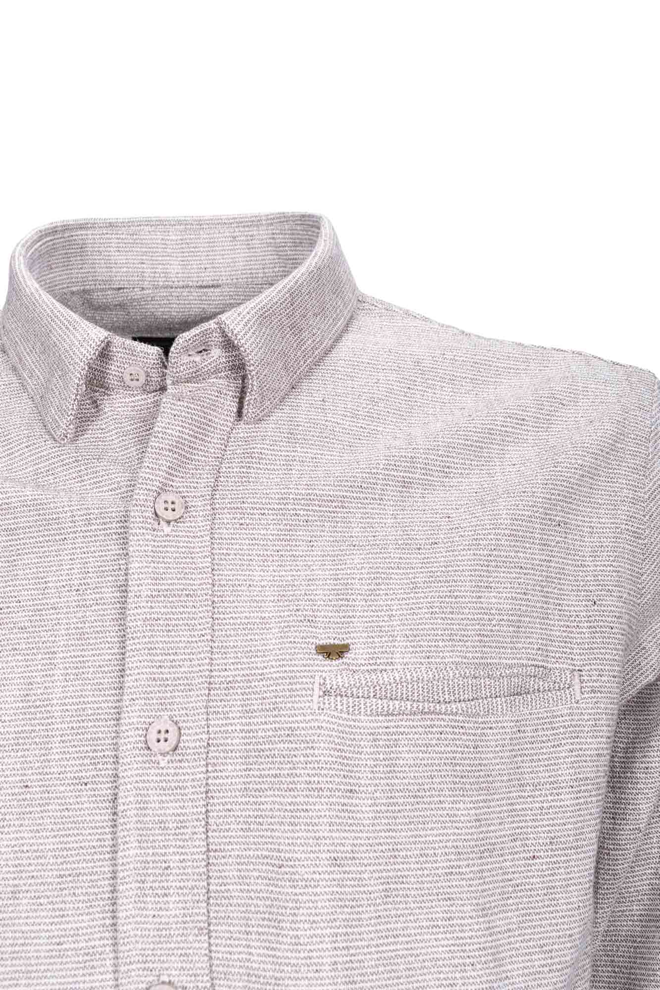 پیراهن یقه برگرد جیب فیلتو Safari آستین بلند