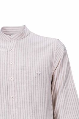 پیراهن یقه پارسی Voyage آستین بلند