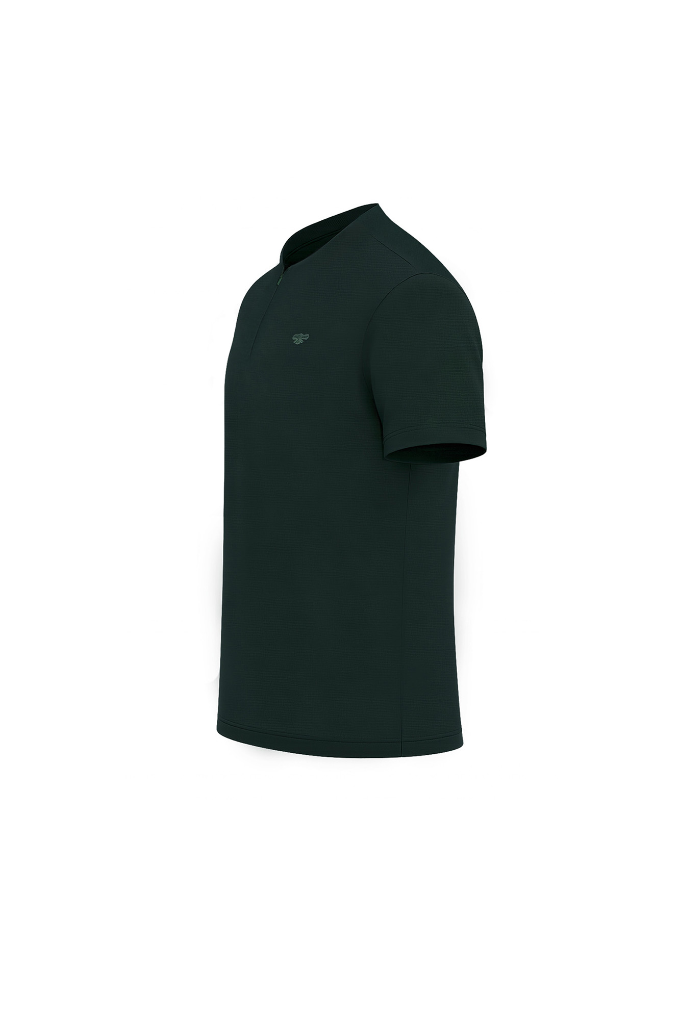 تیشرت یقه گرد زیپ مخفی Corvet