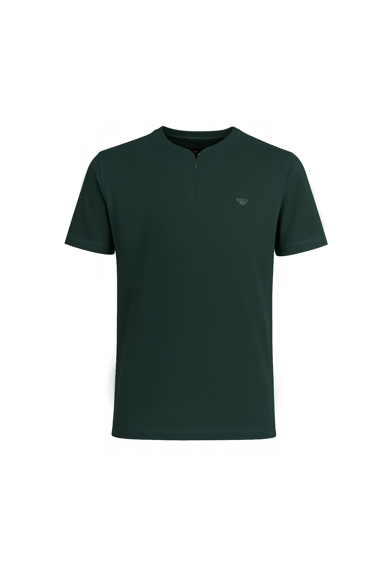 تیشرت یقه گرد زیپ مخفی Corvet