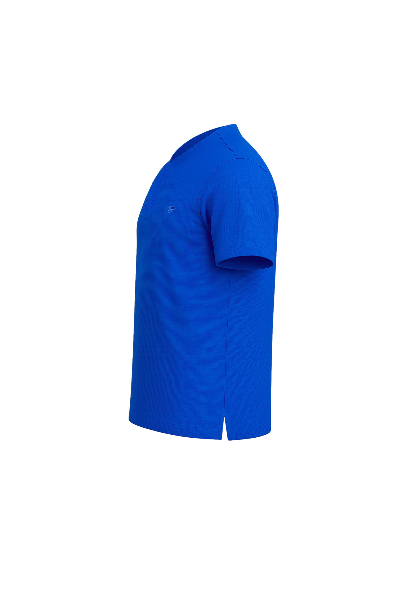 تیشرت یقه گرد زیپ مخفی Corvet