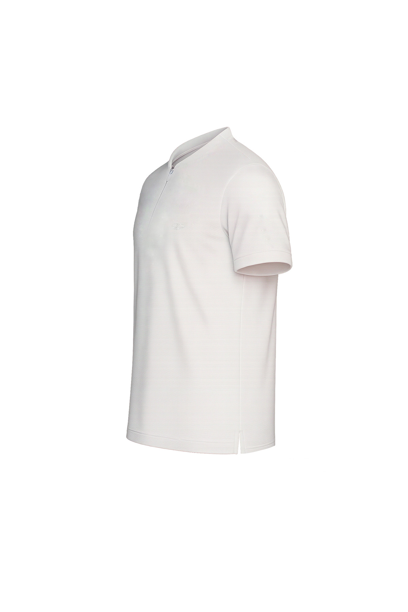 تیشرت یقه گرد زیپ مخفی Corvet