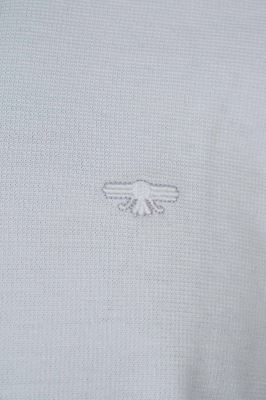 تیشرت یقه گرد زیپ مخفی Corvet