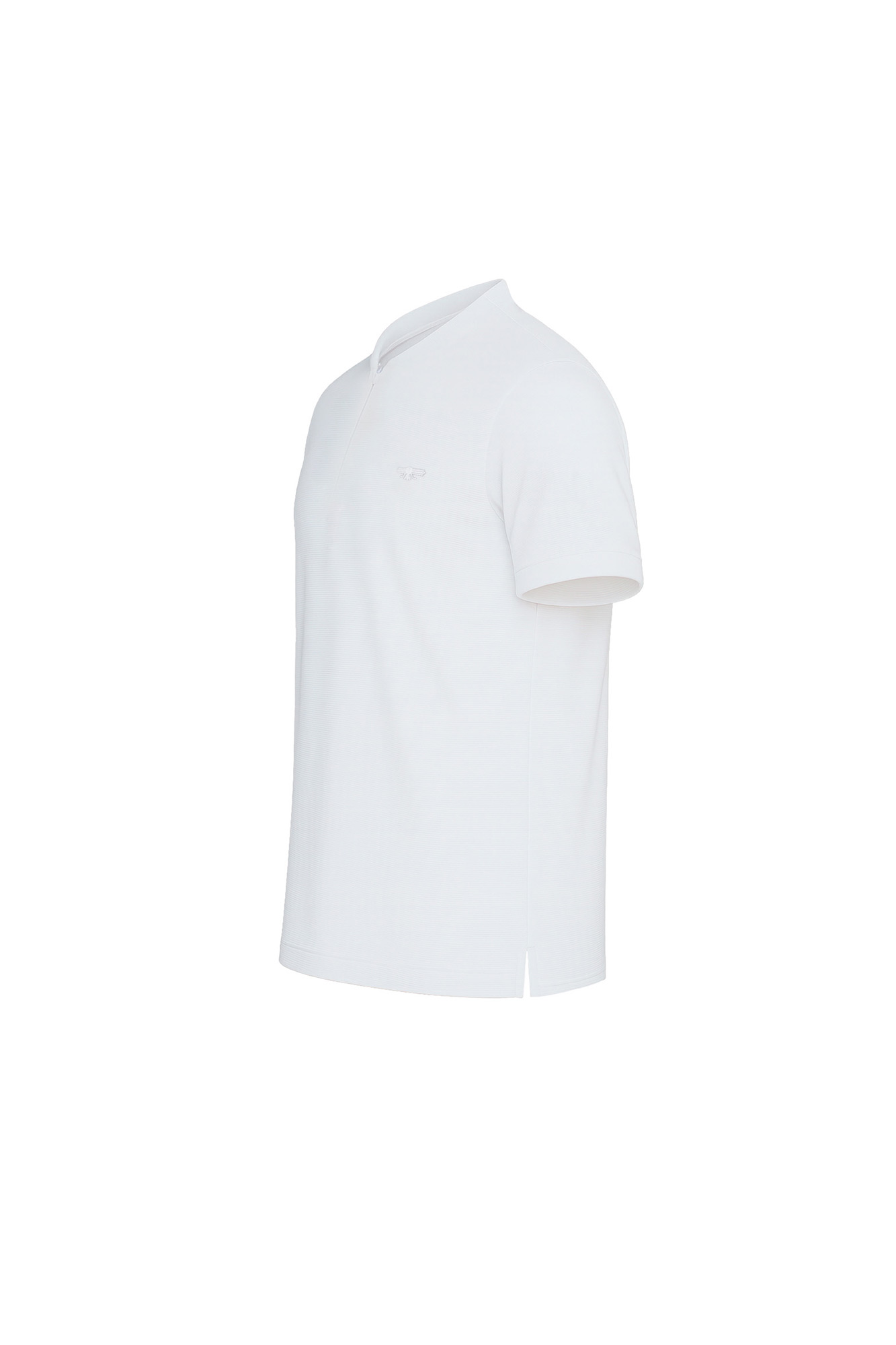 تیشرت یقه گرد زیپ مخفی Corvet