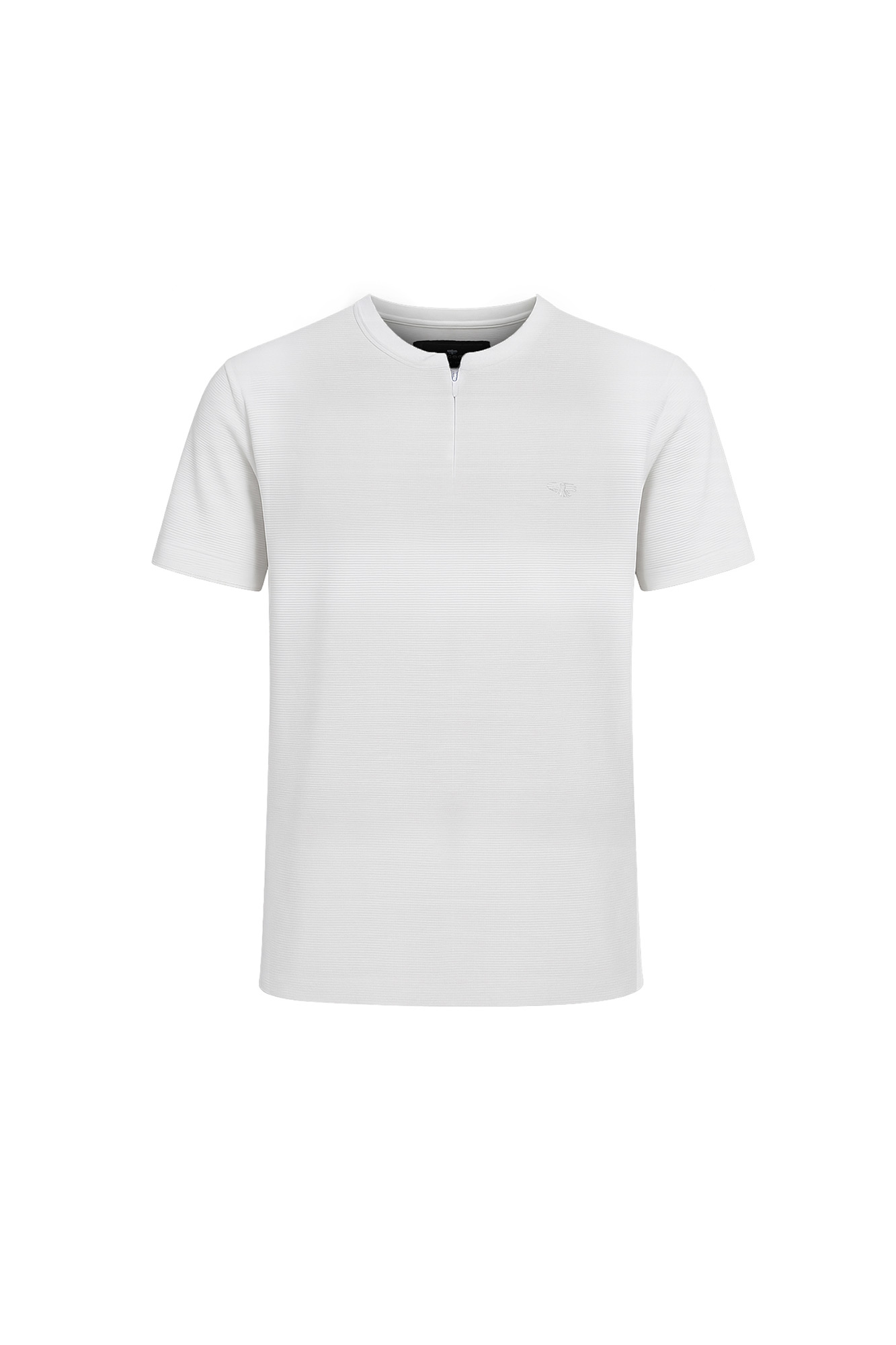 تیشرت یقه گرد زیپ مخفی Corvet