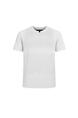 تیشرت یقه گرد زیپ مخفی Corvet