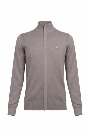 ژاکت بافت زیپی Shamasas