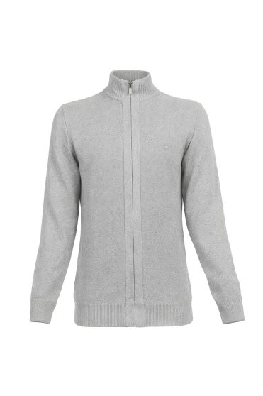 ژاکت بافت زیپی Sharasp