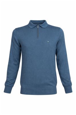 بلوز یقه برگرد نیم زیپ Adar