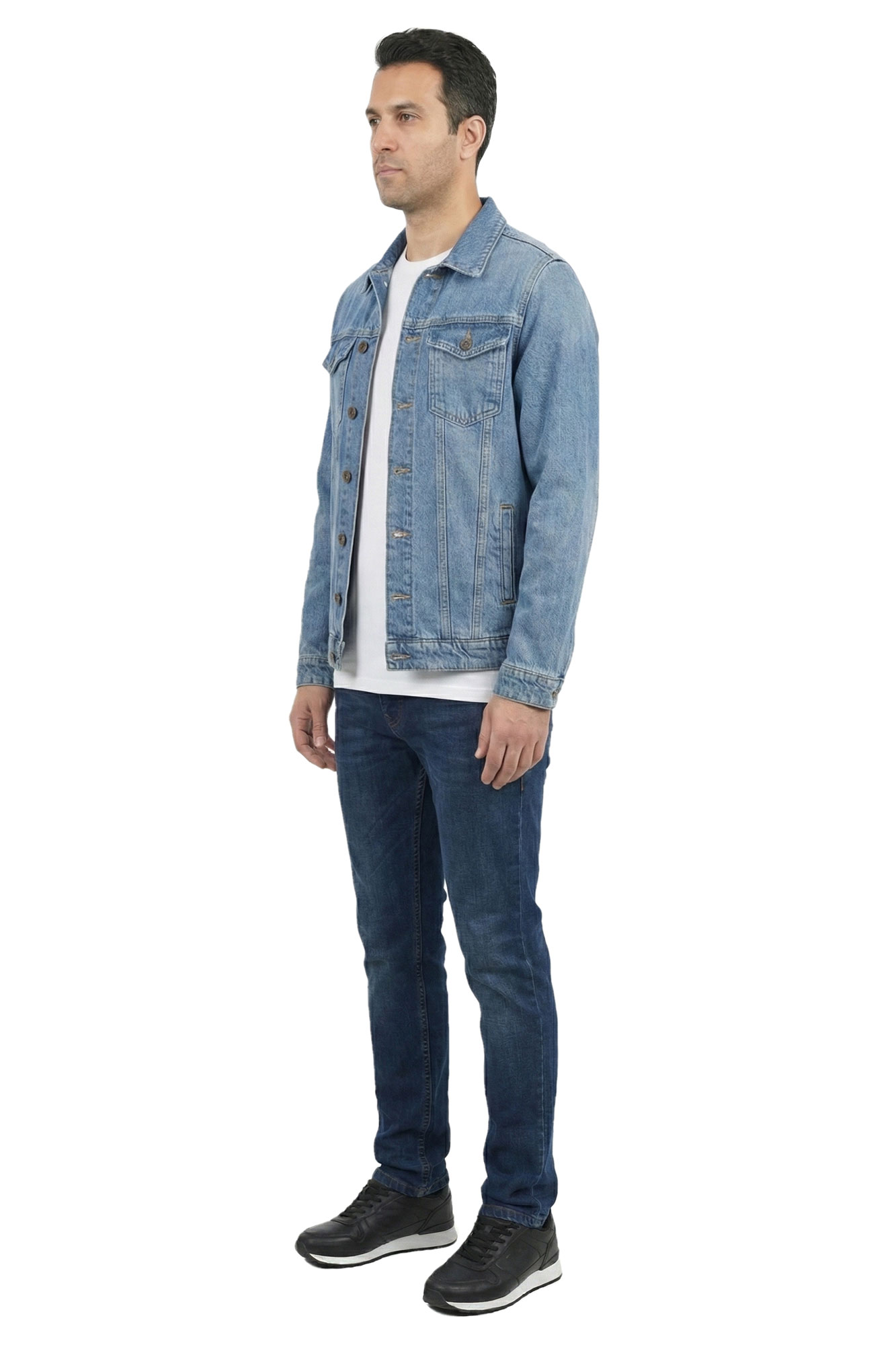 کاپشن جین دوجیب Arbad