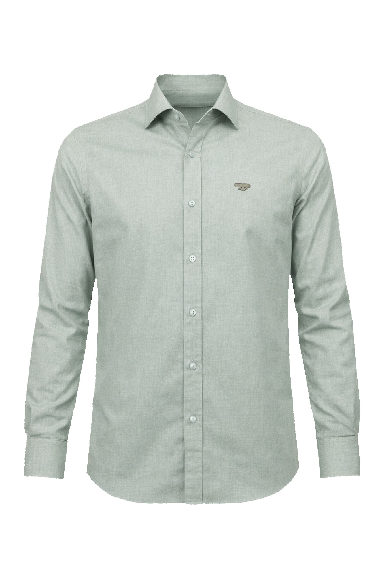 پیراهن یقه برگرد Zhiges آستین بلند