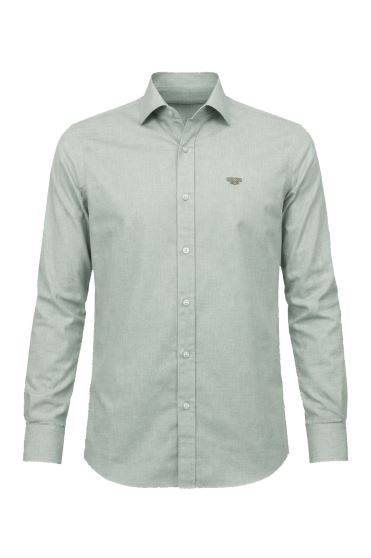 پیراهن یقه برگرد Zhiges آستین بلند