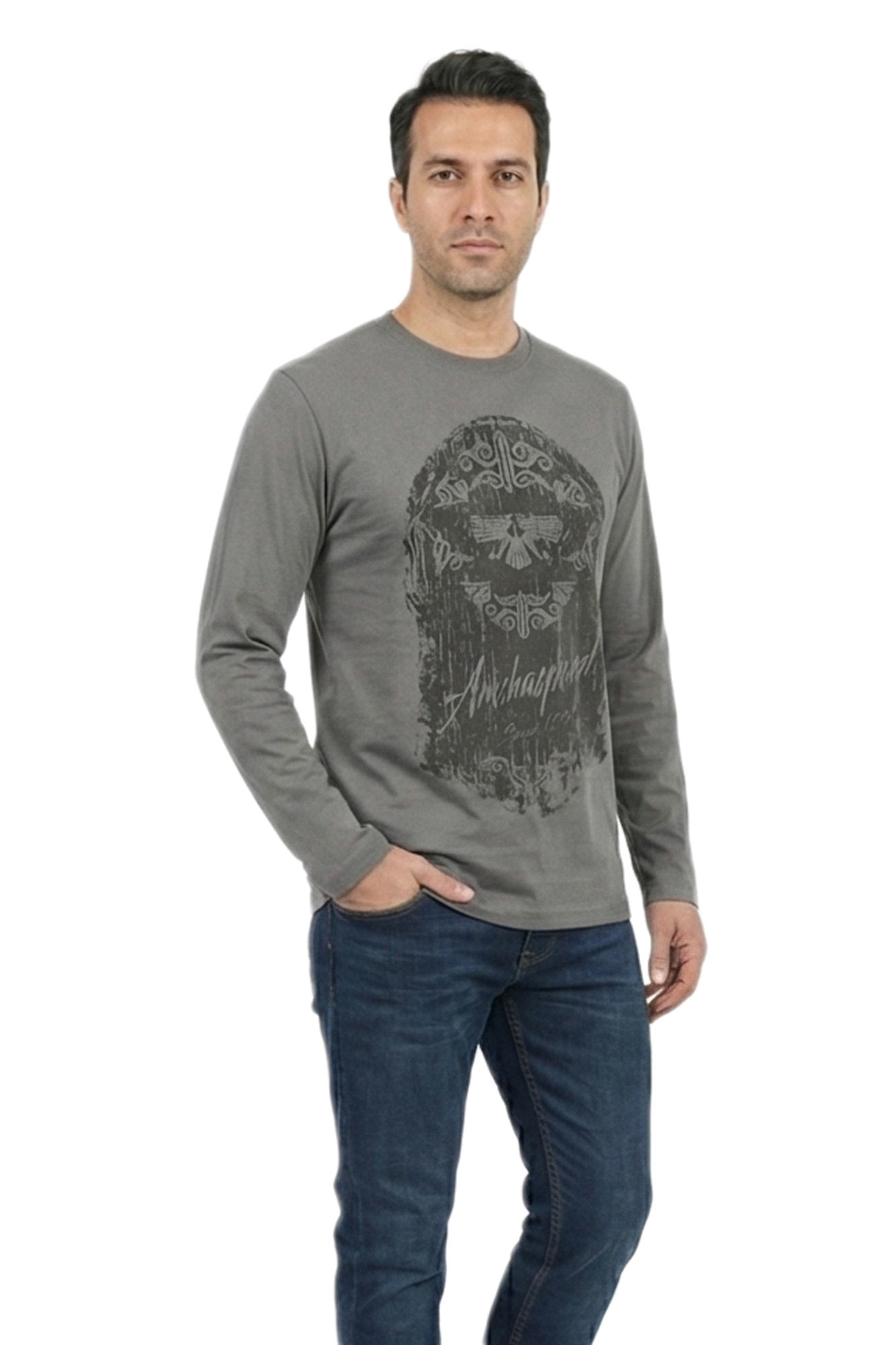 بلوز یقه گرد چاپی Atur